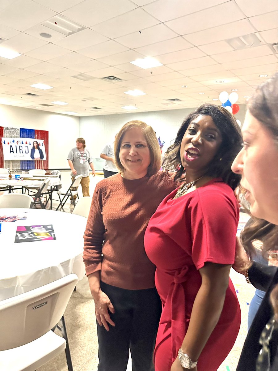 Congrats to <a href="/lashrecseaird/">Senator Lashrecse Aird</a>! We’re so lucky that this fighter is going to be back in the General Assembly! This time as Senator Aird!