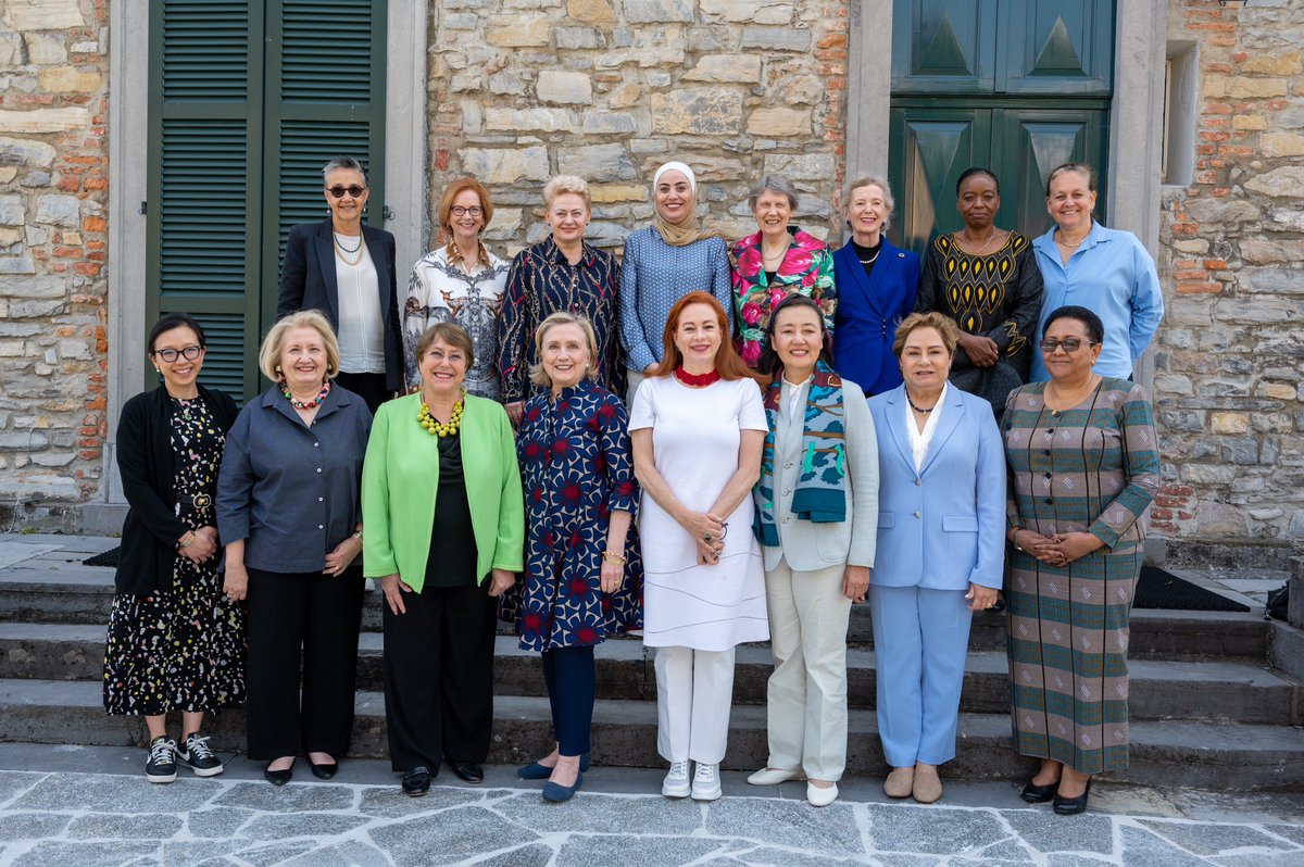 I was honoured to join this year's Global Women Leaders Summit. Thank you to the @RockefellerFdn’s #RFBellagio Centre and @giwps for connecting trailblazers and changemakers to discuss how to advance women’s leadership. Onwards! #Overdue4Equity 
rockfound.link/3P50wgj