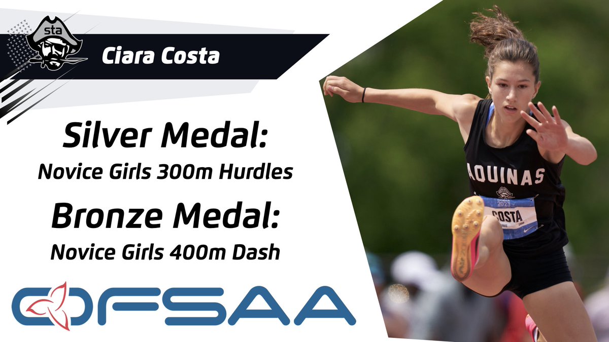 OFSAA medal alert, not one but two!  A rare achievement and one we are so proud to announce!! <a href="/STAOakville/">STA Oakville</a> @HCAA2017 <a href="/OFSAATrack/">OFSAA Track & Field</a>