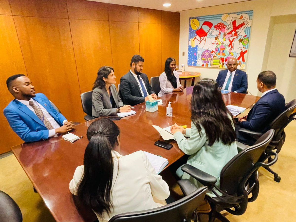 I was delighted with my conversation with the young diplomats of the President of the General Assembly Fellowship.

Hearing of their experiences and their renewed commitment to multilateralism, reminded me of what inspired me to introduce the #HOPEFellowship. 

Wished them all…