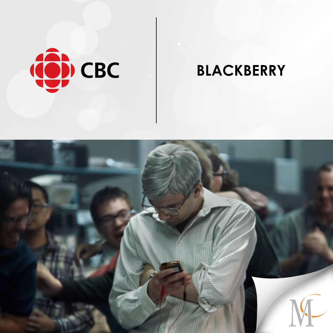 Votes are in! Our agency's top pick on CBC is.... Blackberry. They created the world’s first smartphone and had millions addicted to their devices, but internal turmoil and the iPhone changed everything. BLACKBERRY, a 3-part series, premiering November 9th, 2023 on CBC.