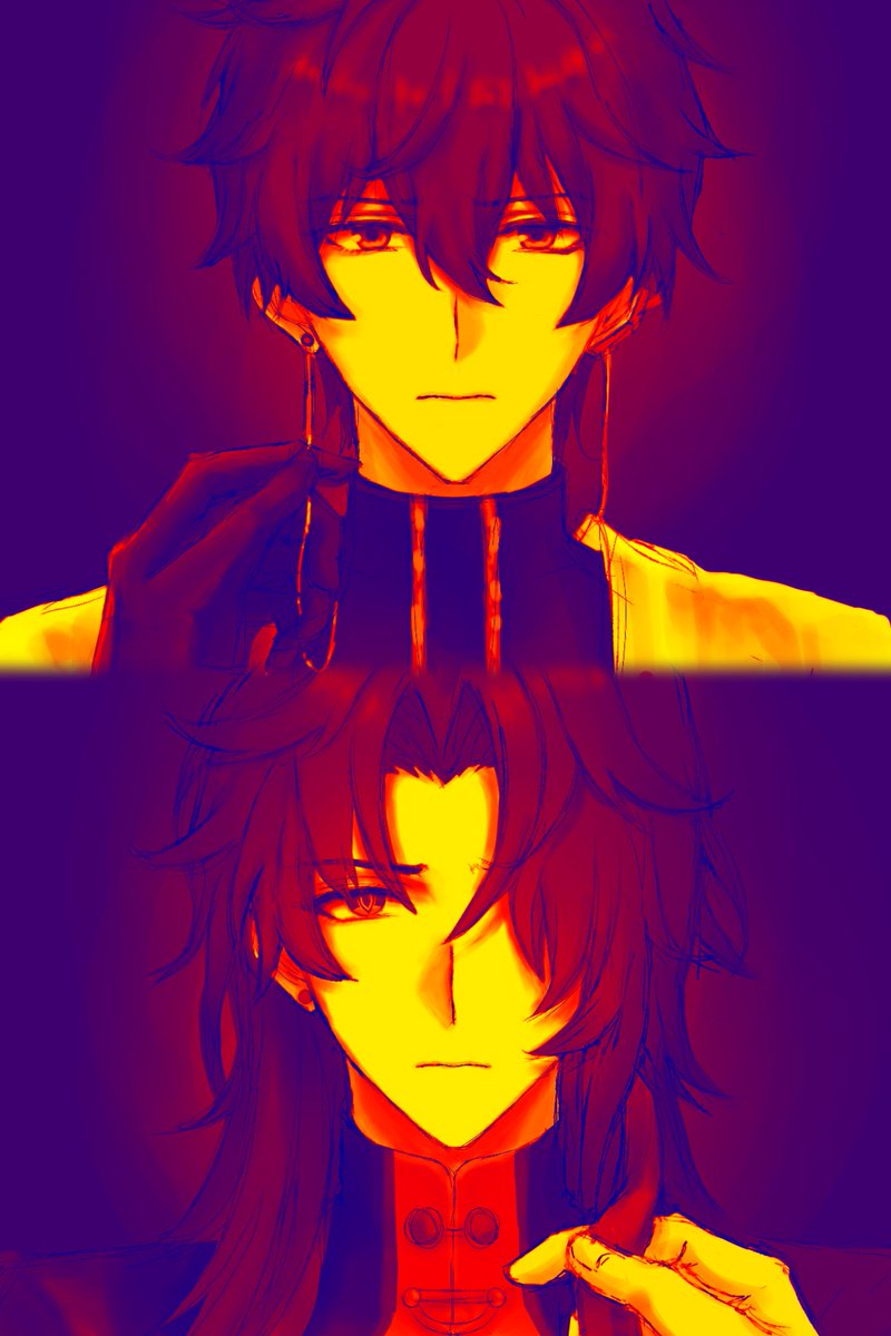 EVILrose325's tweet photo. 🐉🔪
是精神状态良好的刃呢（欣慰）
#honkaistarail #hengren #崩坏星穹铁道 https://t.co/o1T71DhzKC