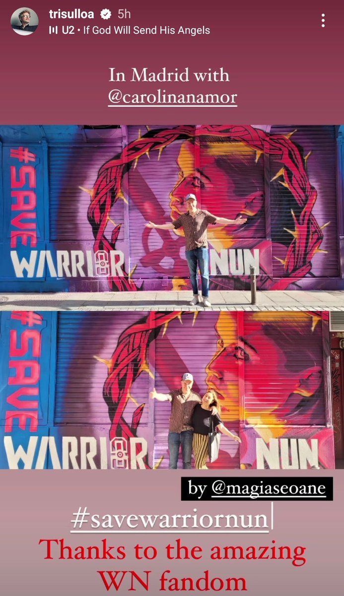 I love WN casts so much istg, I have never seen such a supportive casts and crews like this 😭🥰
#SaveWarriorNun #WarriorNun #HaloBearers