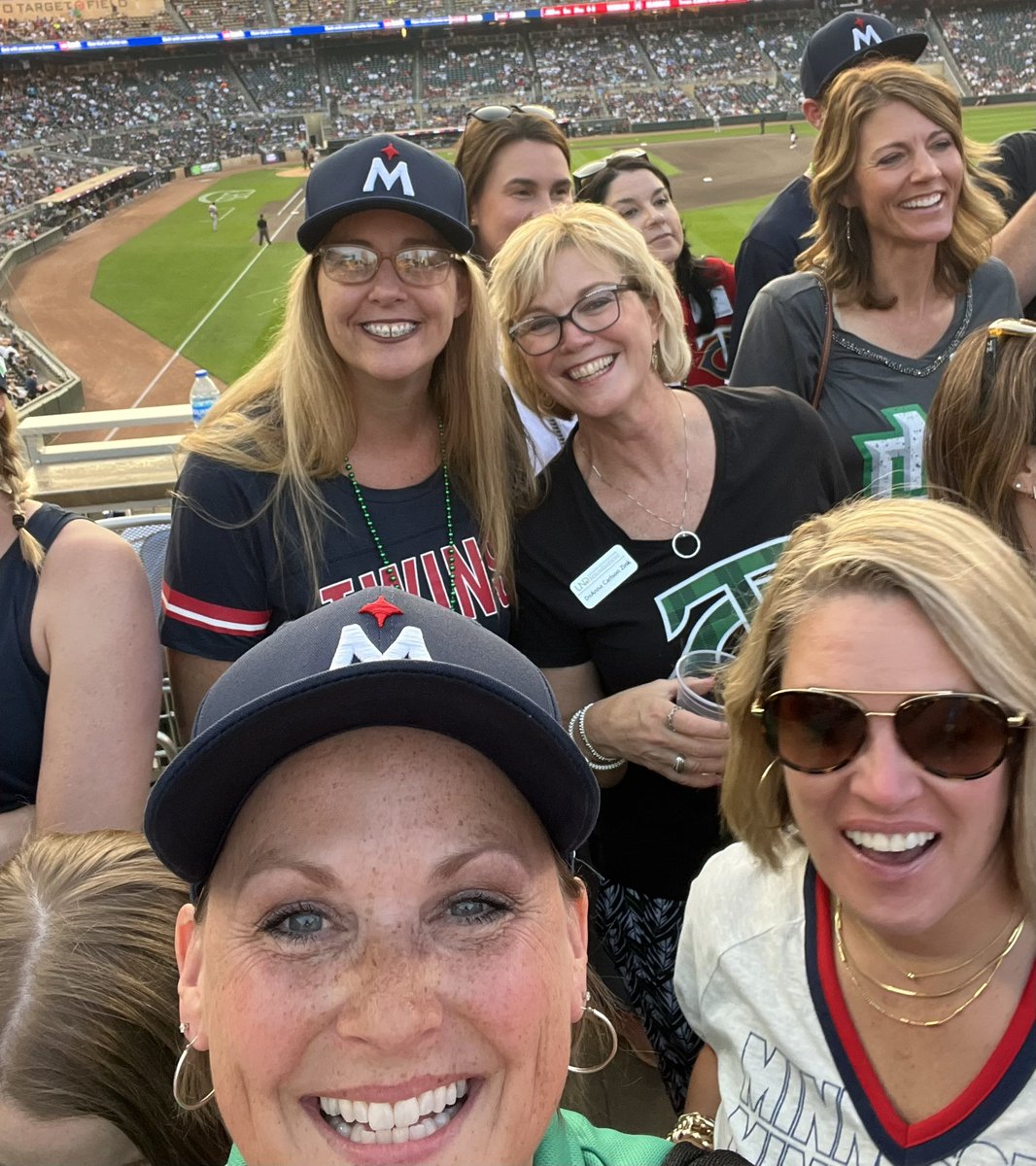 #UNDproud was out tonight @TargetField @Twins @UofNorthDakota