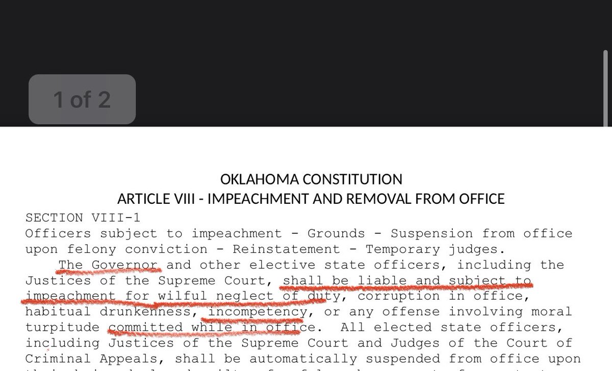 Just brushing up on the Oklahoma Constitution tonight…