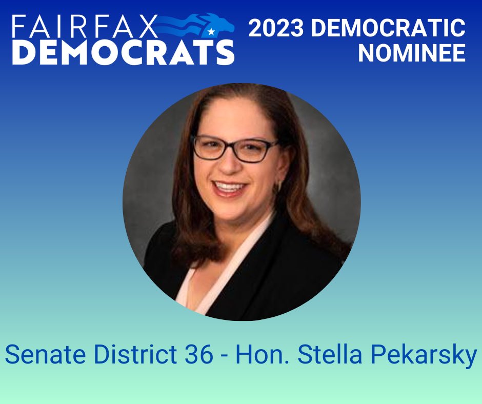 Congratulations to @stella_pekarsky for winning the Democratic nomination for SD36!