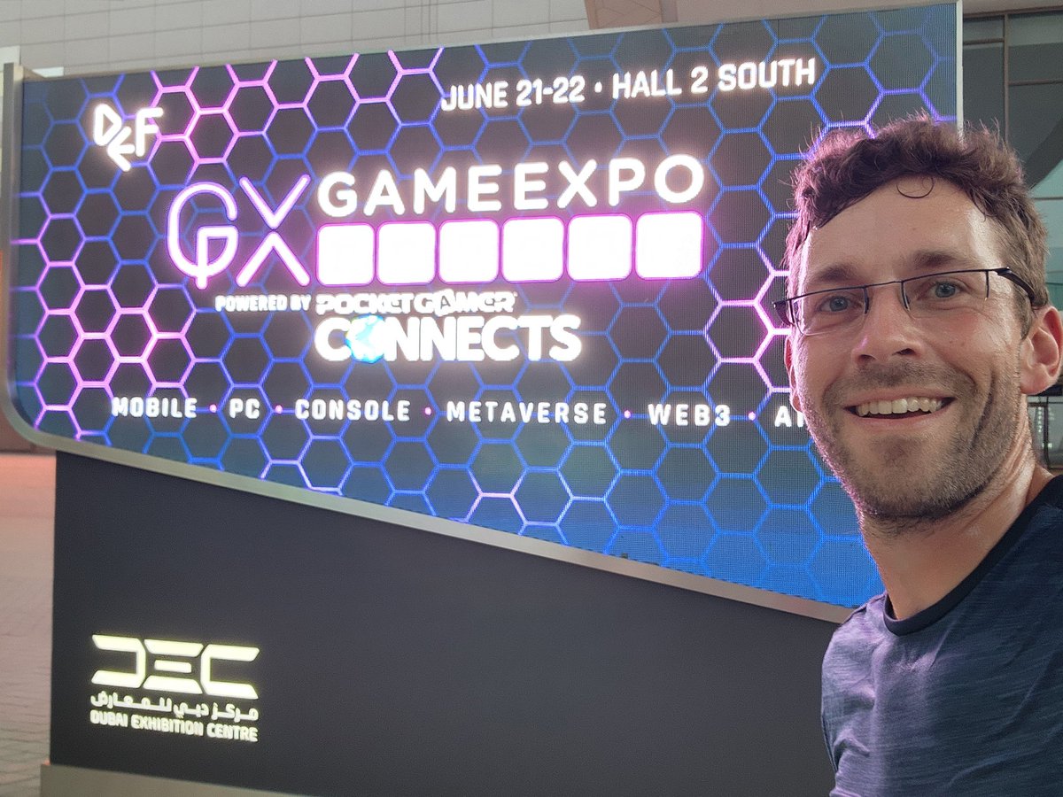 Only  took 26h to get  here door to door from SF! Excited for the 2 days ahead! If you're in Dubai, come for my talk Thursday 6/22 10am!
@PGConnects #gameexpo #DEF #dubaiesportsandgamesfestival #DubaiGES #GameExpoSummit  #مهرجان_دبي_للألعاب_والرياضات_الرقمية