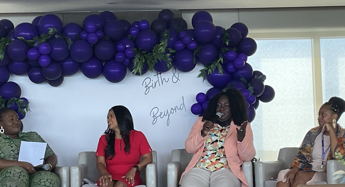 apw_mdmph's tweet photo. Appreciated @PhDiva0618 and other community partnership #maternalhealth researchers at the #BirthAndBeyond conference today.
If you are creating study designs without asking the people impacted, you’re probably missing something https://t.co/giJ9tEYlYe