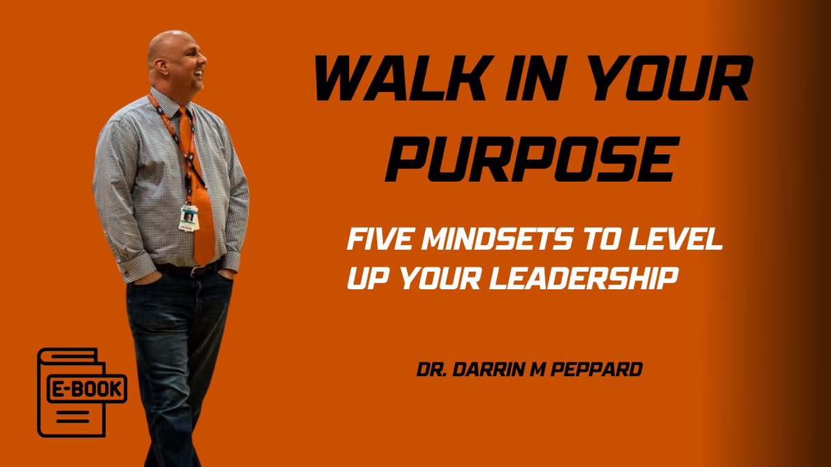 Leaders, it’s time to stop being a firefighter and start being a leader. You can do it, and this free ebook has five powerful mindsets to help you get there. 

Get your free copy right here! It’s time to walk in your purpose. 
#suptchat #teachertwitter 

walkinyourpurpose.roadtoawesome.net/ebook