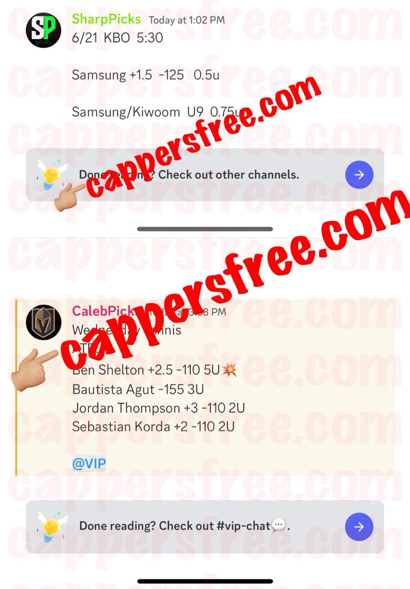 cappersforfree's tweet image. #SharpPicks &amp;amp; #CalebPicks