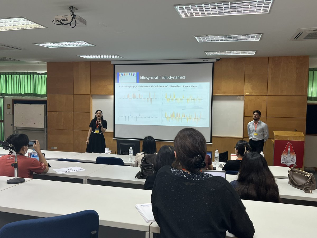 MelissaBaralt's tweet photo. Azar Tajabadi, Gonzalo Salas and colleagues presenting on Chilean school children’s collaboration during task-based performance 

@IATBLT 
#TBLT2023KKU https://t.co/ke4MbTjVQK