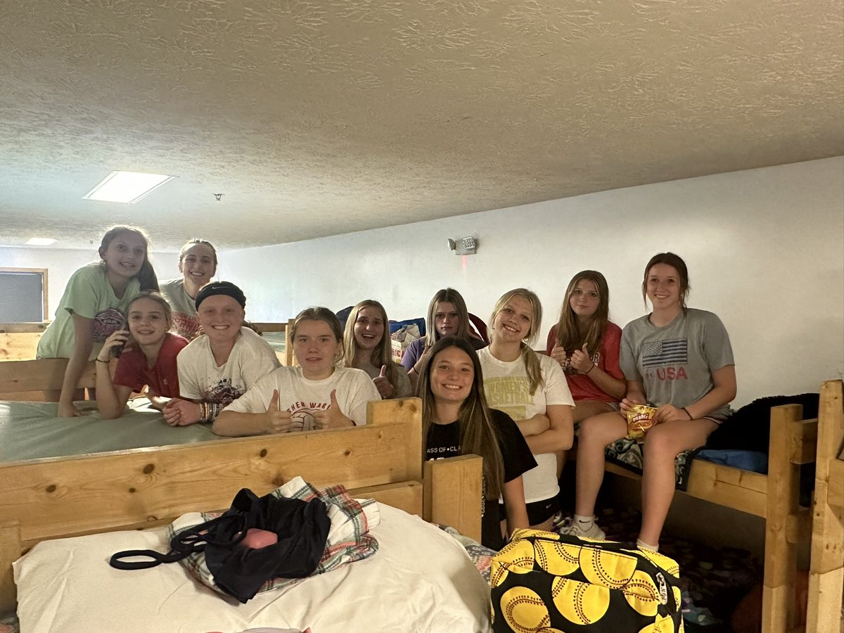 G_Lady_Warriors's tweet photo. Lady Warriors in Eastern Ohio for 4 days and 3 nights to get better for this year. We are so proud of the commitment of these young ladies to get better! 
Way to Warrior UP! https://t.co/4Vsa8bHM6s