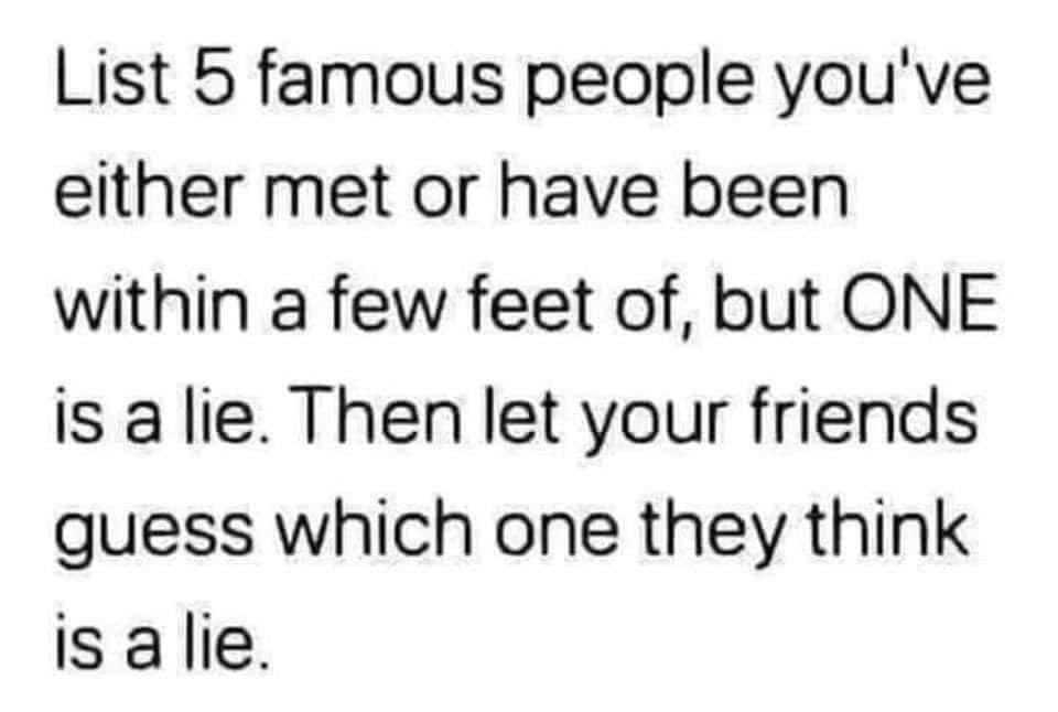 1. Richard Dreyfus
2. Jane Seymour
3. Ice Cube
4. Nicolas Cage
5. Lou Diamond Phillips