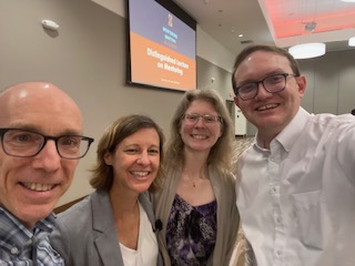 rtillman's tweet photo. Dr. Jeff Moore @ChemistryUIUC  introduces his former mentee @jenheemstra speaking on mentoring and sharing #MentorFirst for @ILfacultydev Mentoring Matters Summer Workshop supported by @AmySGilbertz. Great talk and first day! https://t.co/vKDiYwqc8D