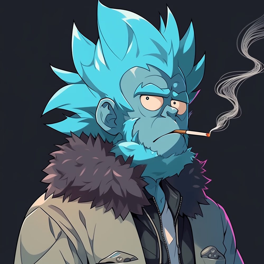 I woke up to the <a href="/SKAPESordinals/">SKAPES</a> revealed and of course they are all so sick but I am over the moon about my Honorary ape I received! "Morty!, I'm a SKAPE, I'm a F**king SKAPE Morty!"   Thank you to <a href="/SK3Creations/">SK3000👑</a> and congratulations again on mint out! Time to bridge! 🟧