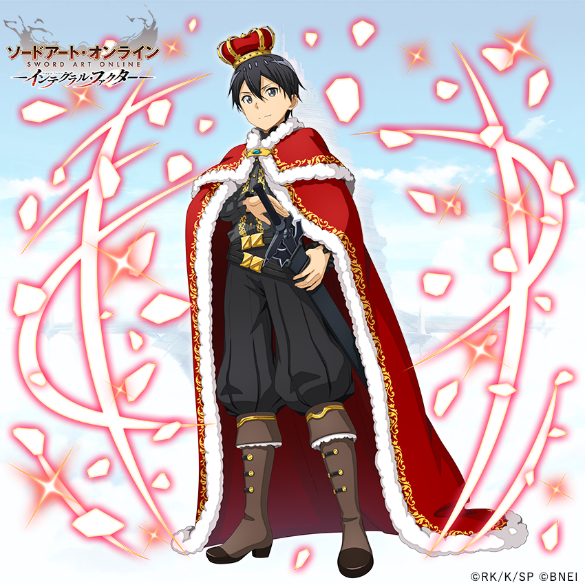 □グレイスキングダムオーダー 新☆4【黒の英雄王】#キリト が登場
