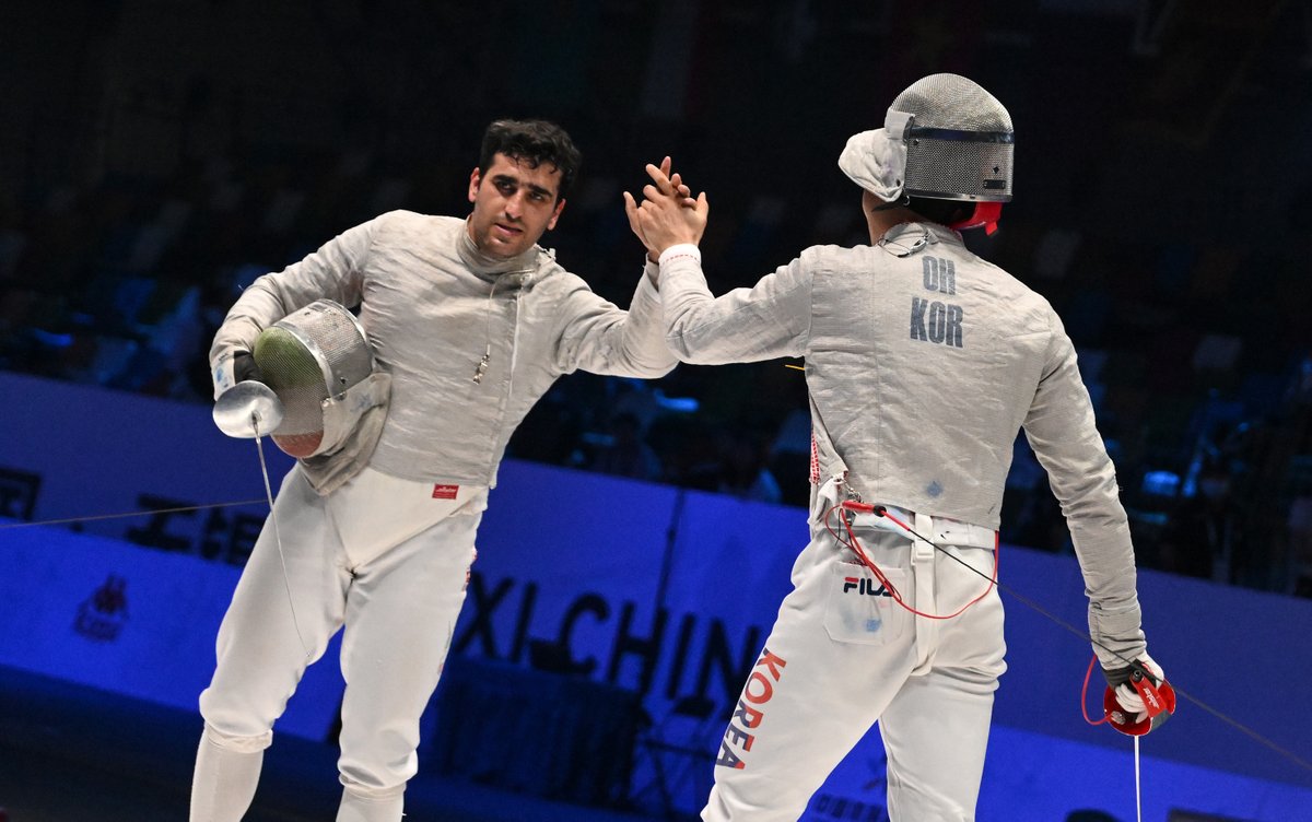 FIE on Twitter "Korea🇰🇷 4528 Iran🇮🇷 fencing 