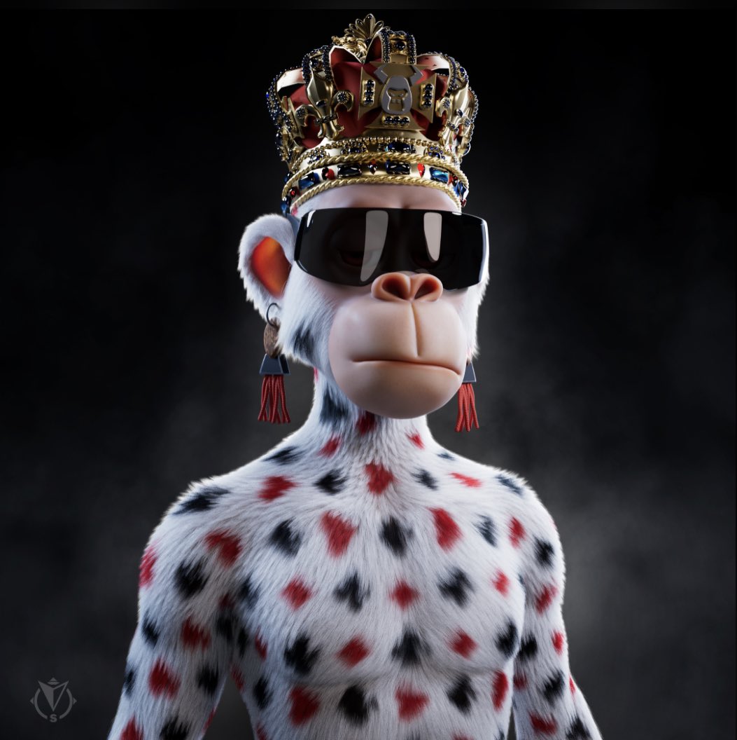 Eddie_VonAllmen's tweet image. Poker face to hide my excitement @BullsApesProj #BAPNation