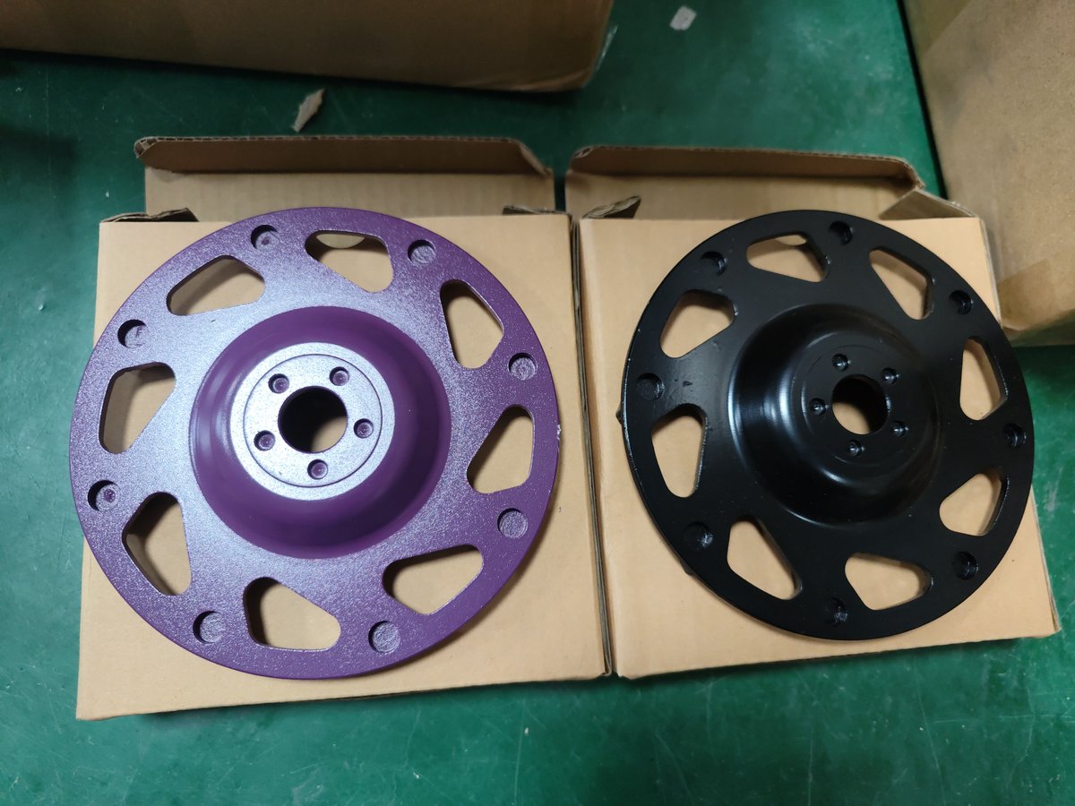 LiuOwne's tweet image. Beautiful Multi-Segments Rigid Sharp  Cup Grinding Wheel For Concrete Surface   
✅Suitable for Hilti machine (19mm hole)
✅Grit：6#,16#,30#,60#,120#，400# 
✅High-quality products+Perfect after-sales service
wa.me/18060980805
#diamondgrindingwheel #diamondtools #diamondcup