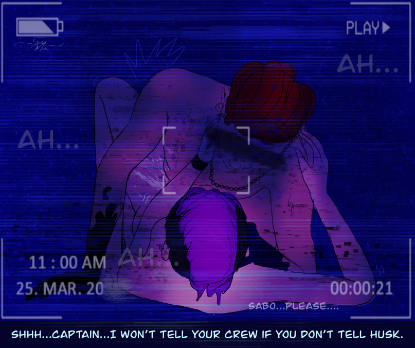 bunnydownbad's tweet photo. The Captain has a Secret... 

#therestlesslore #nsfw https://t.co/VLRIOC3wbw