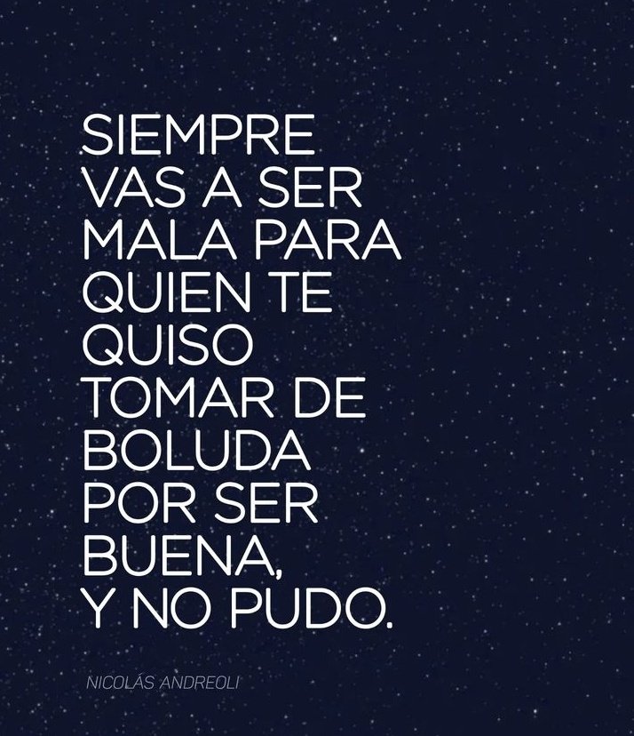 Y no pudo.