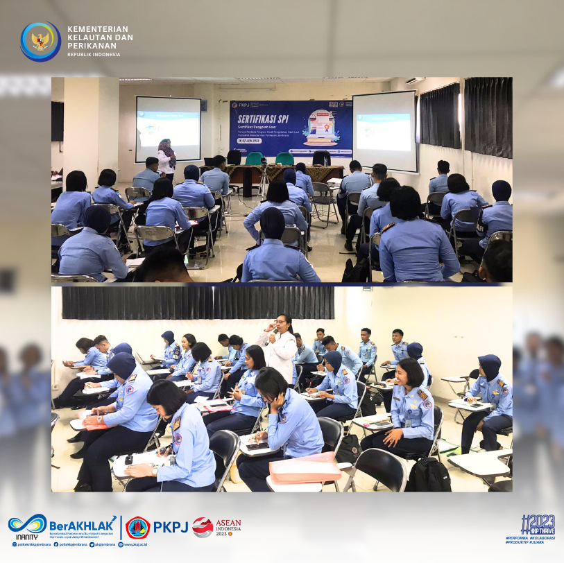 bppsdm_pkpj's tweet photo. Materi pelatihan diampu oleh tujuh (7) orang dosen Politeknik Kelautan dan Perikanan Jembrana dan dua (2) orang narasumber yang berasal dari Direktorat PBM-DJPDSPKP.
#KKPAccelerate
#EkonomiBiru
#INFINITY
#MenteriKelautanPerikanan
#ProgramBRSDM
#PoliteknikKPJembrana
#PKPJ https://t.co/ZwdLRCUW90