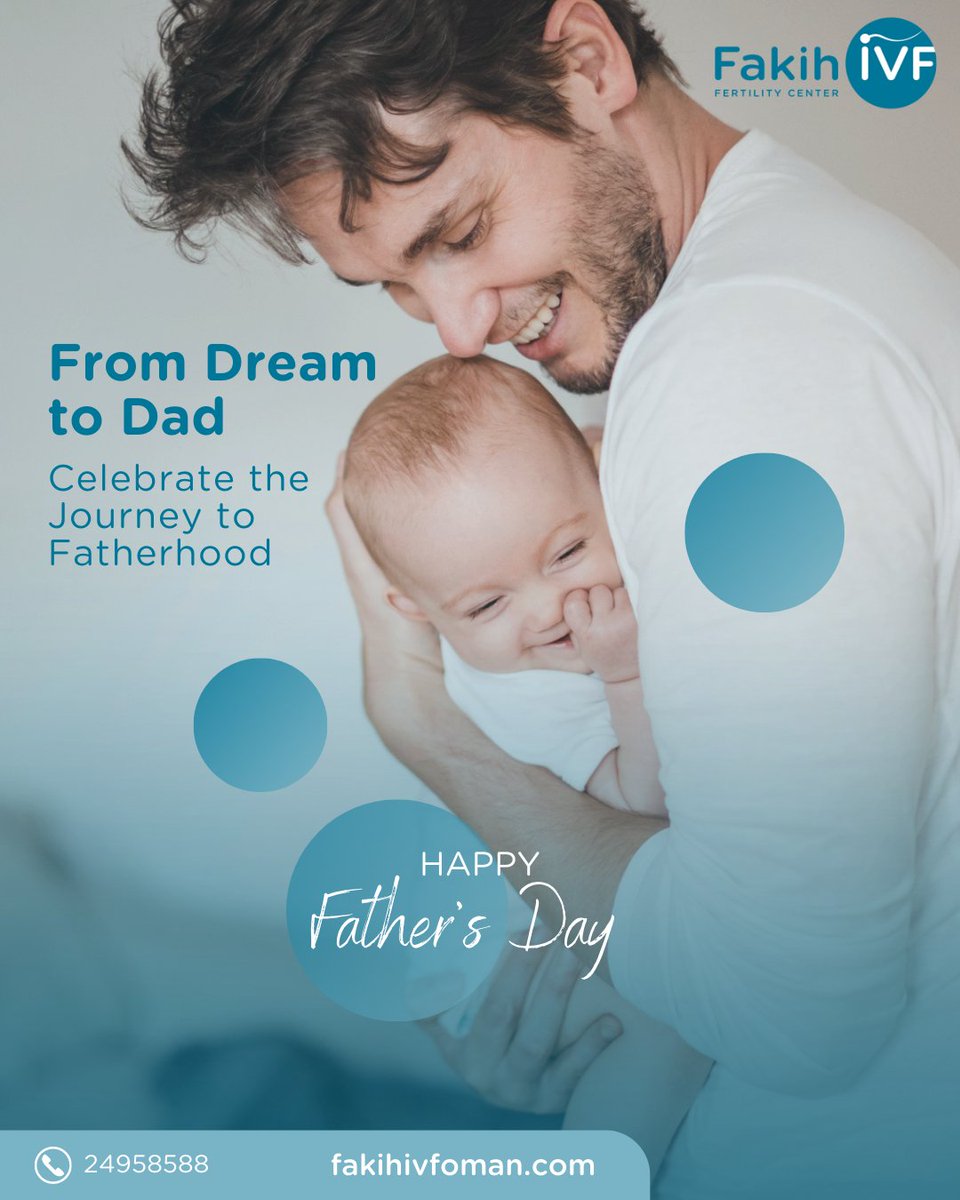 This Father's Day, we honor the incredible journey of aspiring fathers who have turned their dreams into reality. We celebrate you today and every day. Happy Father's Day! 

#FathersDay #DreamToDad #JourneyToFatherhood #FakihIVF #MiraclesDoHappen