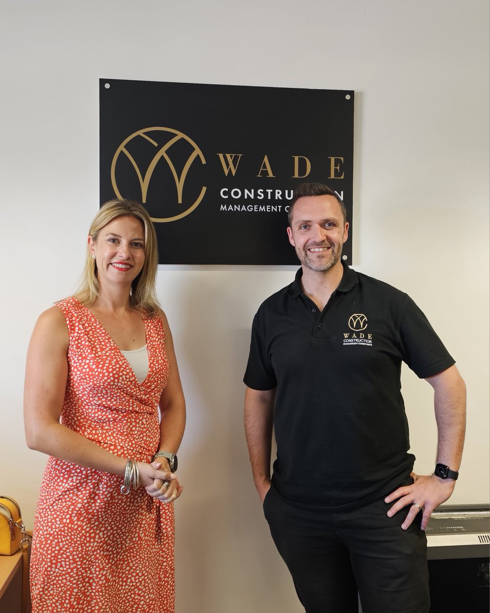 Excited to announce a brand new partnership with @WadeConstMgmt 

Working together over the next 12m, we will be designing sales and marketing strategy and activity to support the continued, accelerated growth of this exceptional organisation! 

#newpartnership #client #growth