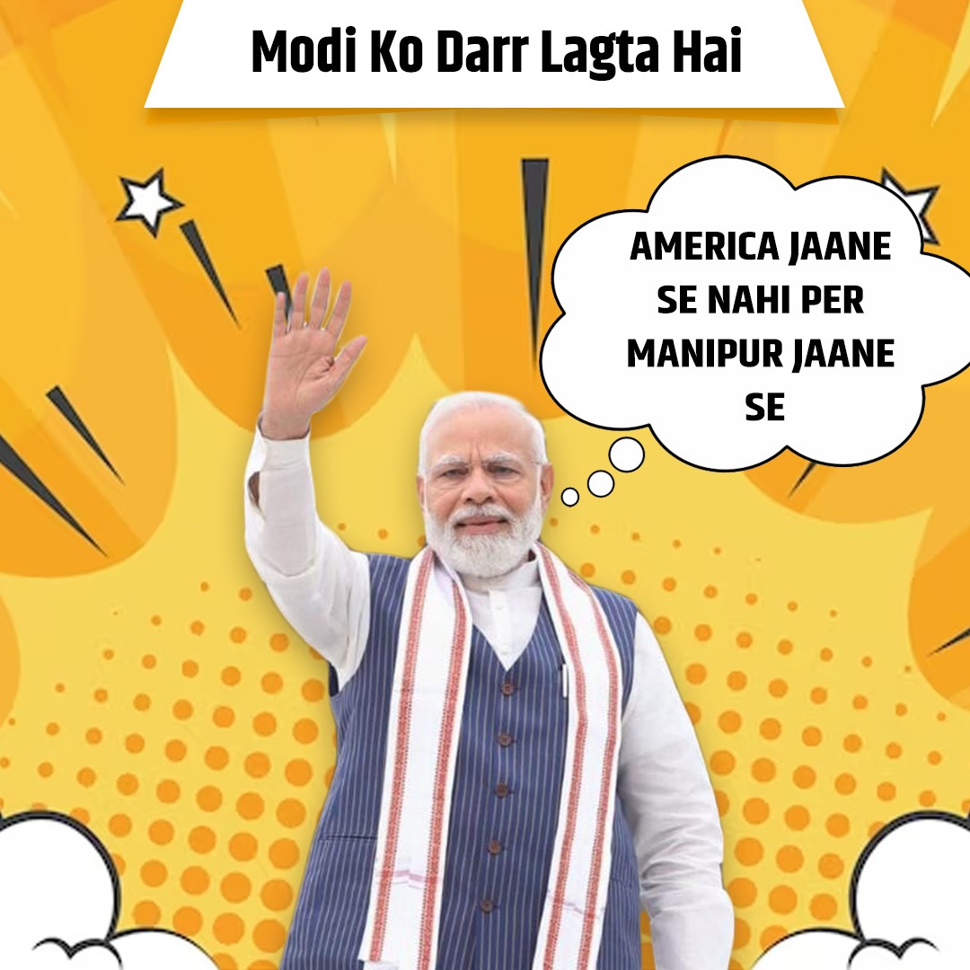 VermaDaksha2000's tweet image. यह एक गंभीर राष्ट्रीय मुद्दा है। 
मणिपुर भारत का अभिन्न हिस्सा है।
अमेरिका जाने से पहले पीएम मोदी ने मणिपुर के लिए कुछ मिनट क्यों नहीं निकाले?
यह डबल इंजन सरकार की पूरी तरह से विफलता है। हिंसा और अराजकता का कोई अंत नहीं है। #मणिपुर जल रहा है
#ModiAgainstNation