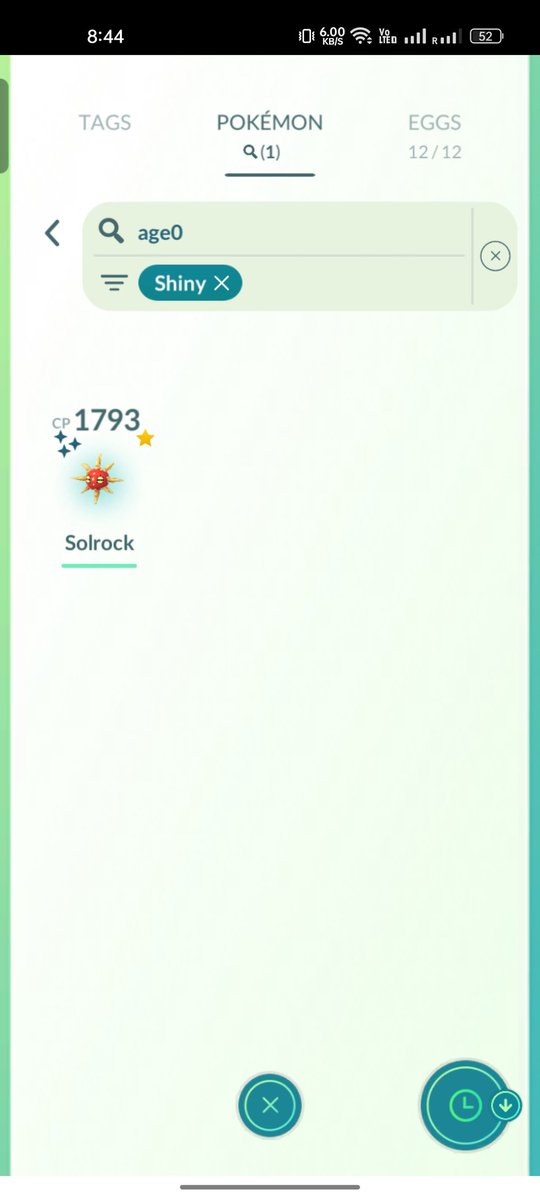 Shinyhuntz's tweet photo. I just woke up in the morning and got this beauty ☀️, morning vibes
Shiny solrock🔥✨✨❤️
#PokemonGO #Pokemon #PokemonGOfriends 

Like ❤️ Follow &amp; RT 🔁 https://t.co/igLeiSoEte