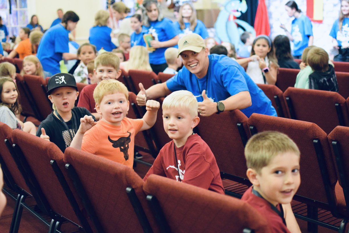 bbcofbennettnc's tweet photo. VBS — DAY TWO! 

What a FUN night of Vacation Bible School! We still have TWO nights left!

We invite your child to JOIN US tomorrow beginning at 6:00pm! 

** Dinner is provided for EVERYONE in the fellowship hall each night from 5:00-5:45pm ** https://t.co/W9HZKZep3m