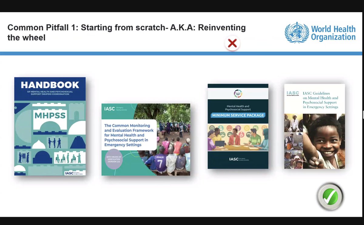 Participating in an expert consultation to develop a Mental Health and Psychosocial Support (MHPSS) Action Plan for @WHOEMRO in Cairo. Sharing important resources via @Fahmy__Hanna__ Our real challenge is to apply existing guidance/knowledge to create a meaningful impact in🇵🇰.