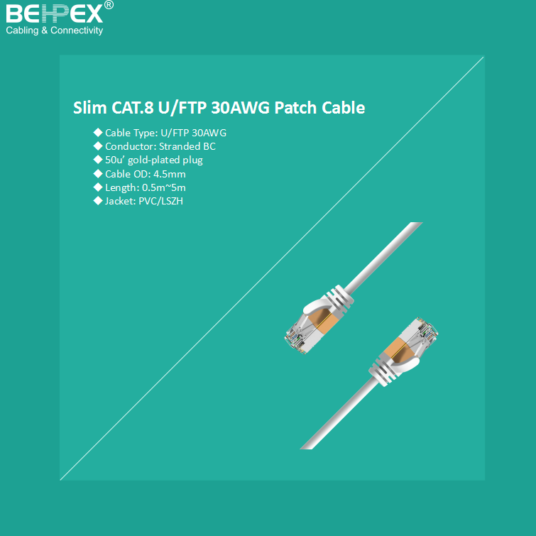 FondAV_Cable's tweet photo. Easy Tracing Aluminum Alloy Colorful Molded RJ45 Patch Cable with Color-Coding Identification
Slim Cat.8 U/FTP 30AWG Patch Cable
#Cables
#networkCable
#Ethernet
#Copper
#StructureCabling https://t.co/LUXiKfGFJS