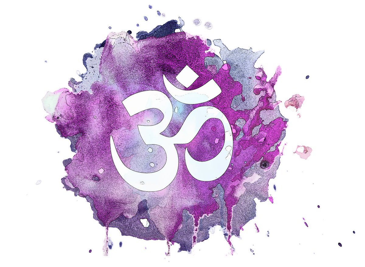In Hinduism, the syllable Om, also spelled as ‘Aum’, is a sacred sound known as the sound of the universe. It’s considered the greatest of all the mantras and sacred formulas, appearing at the beginning and the end of most Sanskrit prayers, texts and recitations.