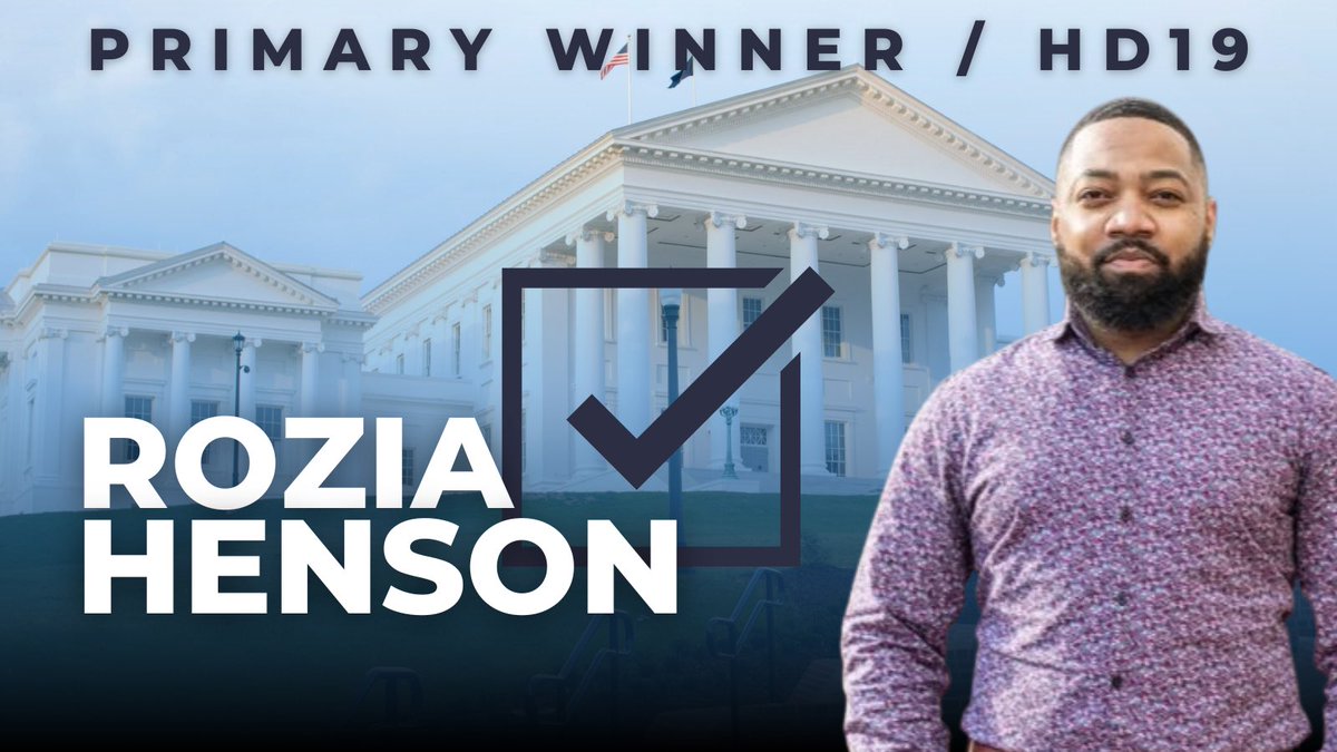 Congratulations to the winner of HD19 - @Henson4Virginia