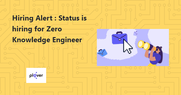 Hiring Alert: Status Inc is hiring for Zero Knowledge Engineer 
buff.ly/43W0HyO 
Remote Status: Fully Remote 
Location: Worldwide 
Skills: #JavaScript #Python #javascript #remotejobs #softwarejobs #remotehiring #hiring #jobalert #hiringnow #workfromhome #remotework