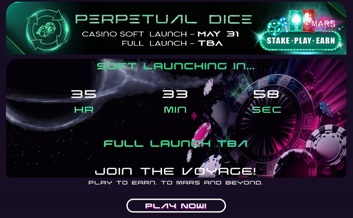 nyaleskripto's tweet photo. https://t.co/n5nugc9Wum

Pulsechain Perpetual Dice casino launching in less than 35 hours!!!!!!!!!!

Betting token: GBTC - Wrapped Mirror BTC under 2000 total supply!!!!!!!

Every bet earns you passive income ongoing in GBTC!!!!!!!!!

https://t.co/vWLAHTxyez https://t.co/U4TsOqXrbt