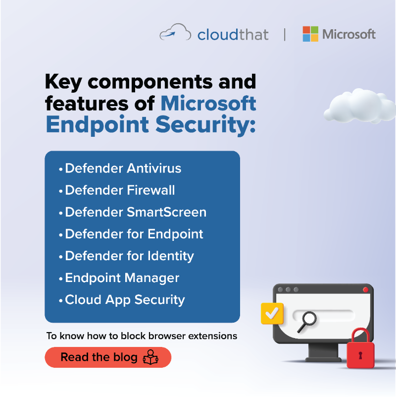 cloudthat's tweet photo. Read the blog - https://t.co/saSzFp59XH
Introducing #Microsoft Endpoint #Security: Your ultimate defense against #cyberthreats!
Say goodbye to worry and hello to peace of mind. Take control of your security with #MicrosoftEndpointSecurity today!
@microsoft
#Cybersecurity