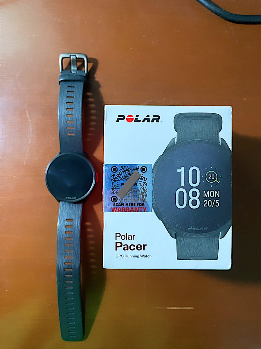 Salam and Hi!😊

I would like to let go of my polar pacer 2022 running watch hence if theres anyone interested in buying it please do let me know! Thanks! 🙇🏻‍♂️

- condition 9/10 
-battery: (35hrs gps/7d battery) 
-price: RM400 (ori price: RM999)
- warranty: mid 2024