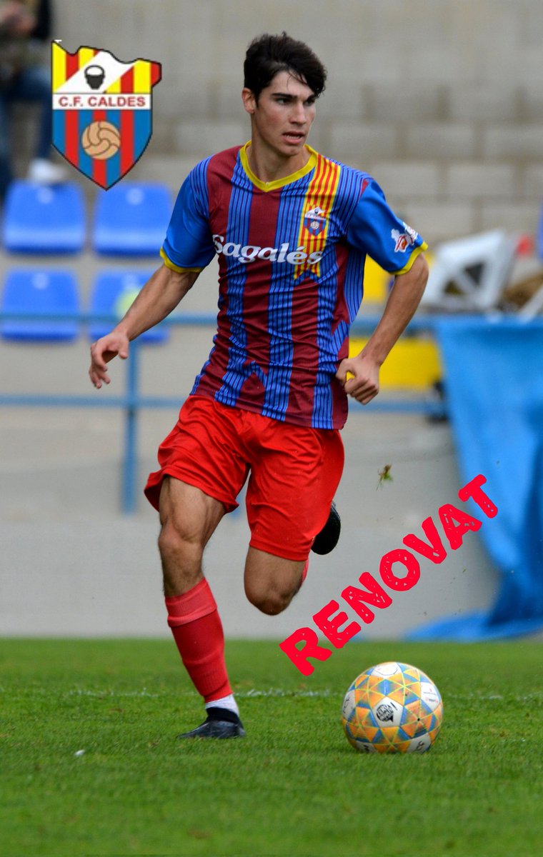 cfcaldes's tweet photo. Renovació d'un portent físic al lateral del nostre equip. 
Temporada 2023/24. 1a. Cat. 
Guillem Cabot. 
@guillemcabot 👍💪⚽
@XaviOG
@OscarCastel_10
@esportscaldesm 
@radiocaldes 
@escola_el_calderi 
@golcat 
@CatalunyaFtbl https://t.co/Wlago2CP68
