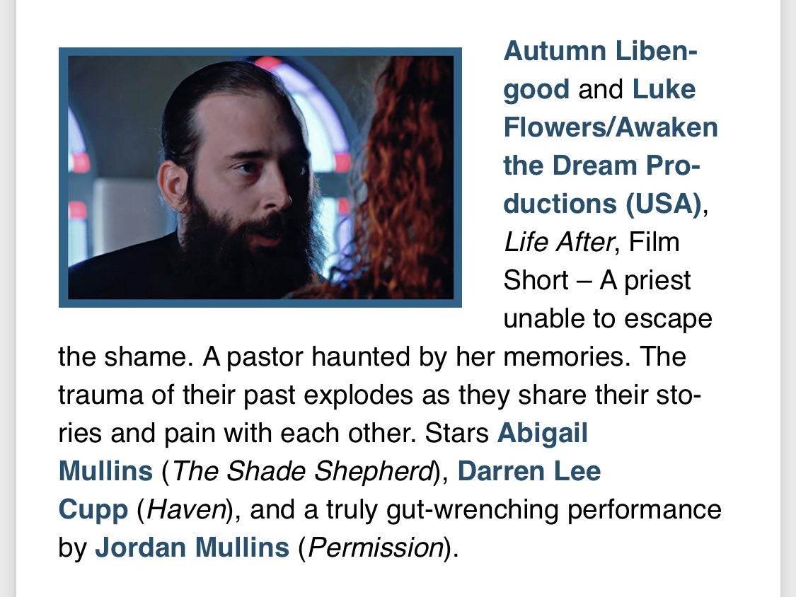 So proud and honored to be a part of this amazing team of creatives. More to come!