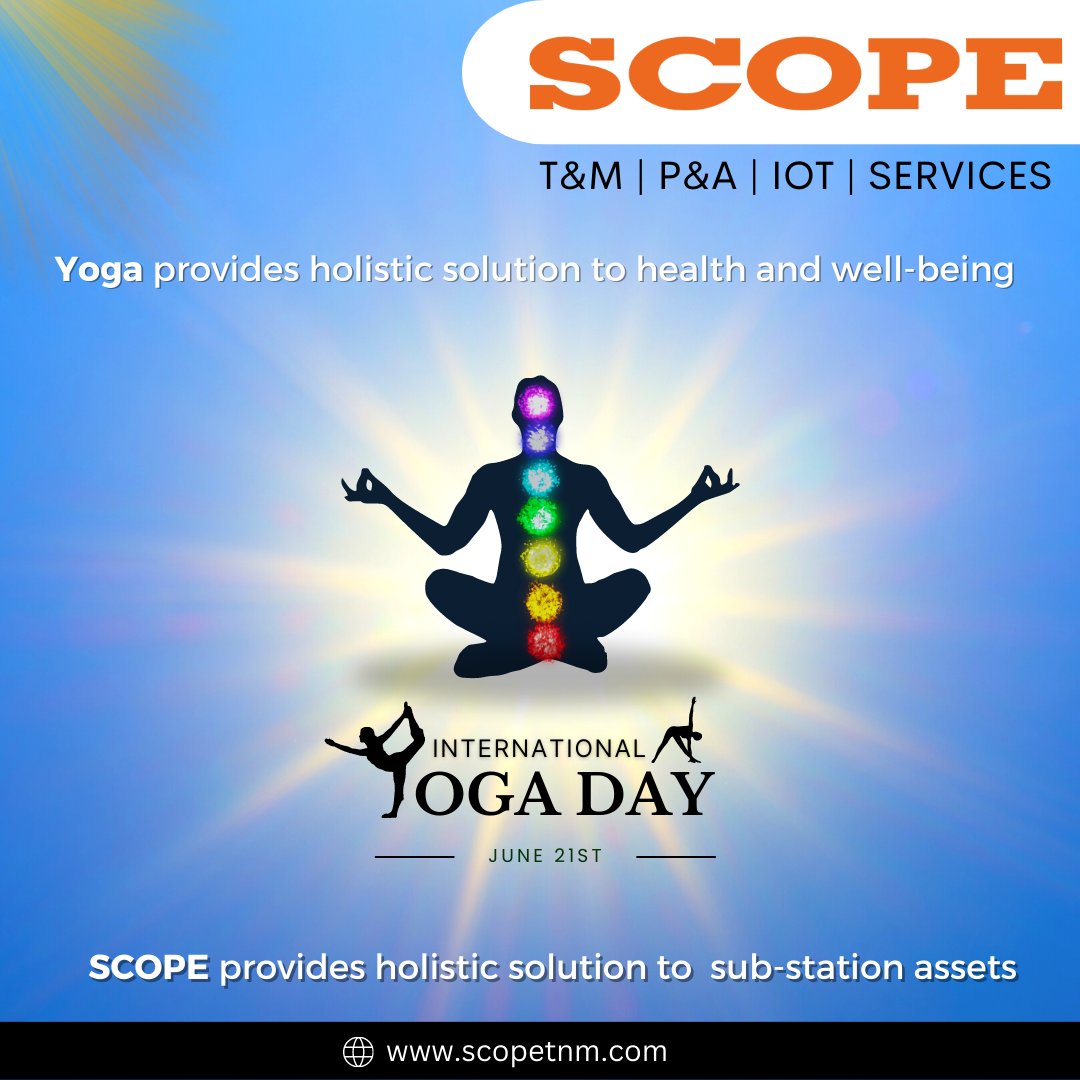 Wishing everyone a day full of mindful breaths, graceful asanas & inner peace. Let's celebrate International Yoga Day!!

#InternationalDayOfYoga_2023 #InternationalYogaDay2023 #Substation #automation #IoT #testandmeasurement #testservices