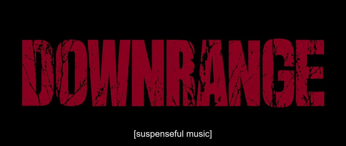 lerdog's tweet image. Continuei amando nessa rewatch, 2024 vejo de novo #Downrange