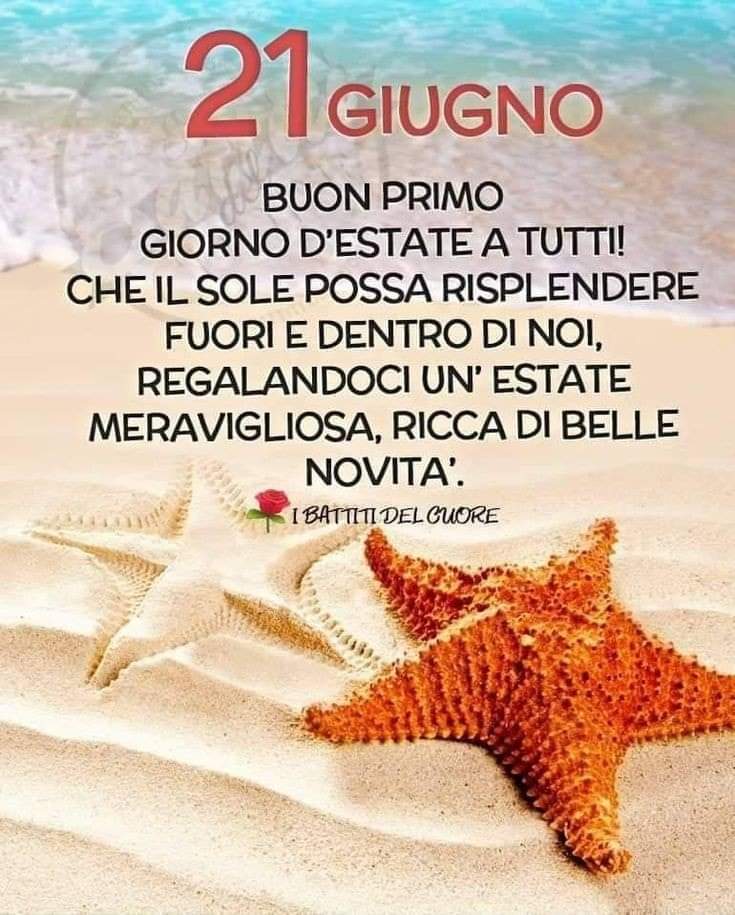 Amiche ed amici mattinieri di Twitter buongiorno 👋🤗☀️☺️ Buon mercoledì 21 giugno 🍀🤞😎🙃 Buon caffè ☕☕🥐🥐 Buon lavoro 💪💪💻💻 Buona vita insieme ❤️❤️❤️❤️