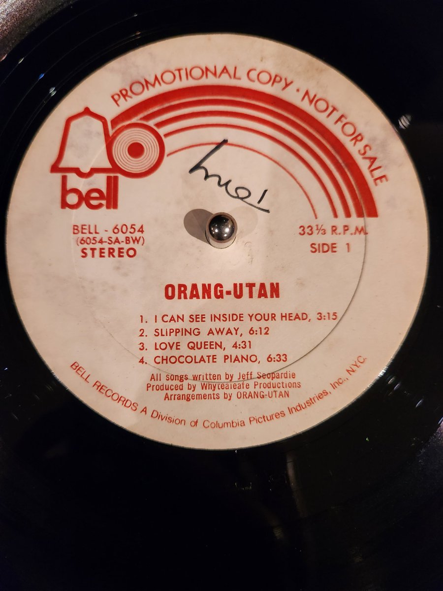 Orang -Utan only released 1 album and it went nowhere but its actually quite amazing. Fuzzy riffs, blazing solos and well crafted songs. This is another overlooked 70's album you need to hear.
#OrangUtan #ICanSeeInsideYourHead #SlippingAway #ChocolatePiano #vinylrecords