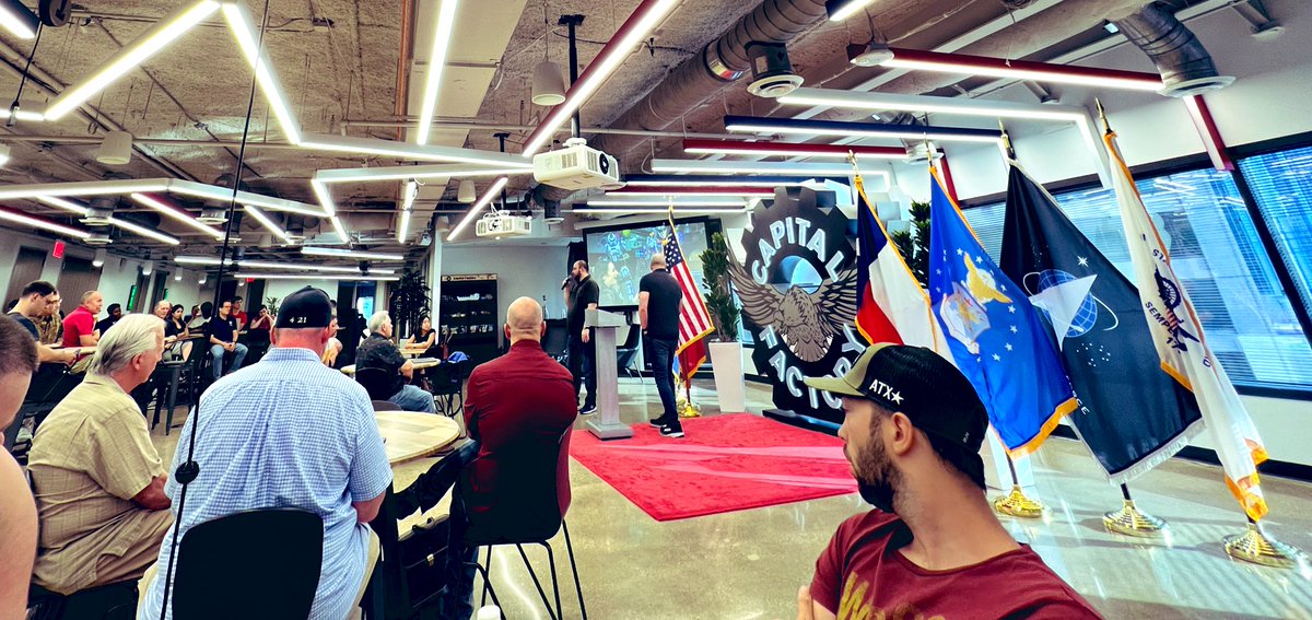 Thanks <a href="/AustinForum/">The Austin Forum</a> for hosting tonight’s LLM meetup. #GenerativeAF