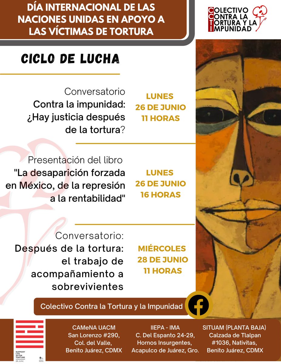 Colectivo Contra la Tortura y la Impunidad tweet media