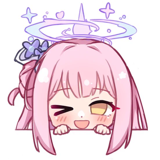 こんな感じのクリップを作りたい…!とりあえずティーパーティー分だけでも…間に合うか…?? #ブルアカ 