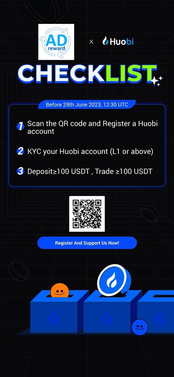 🔥Vote for ADreward🔥
on the 6th #Huobi #PrimeVote.

huobi.com/invite/en-us/1…

#CoinMarketCap #CoinGecko #ADreward #AD $AD #Gateio #Bybit #Bitget #HuobiGlobal #Bitfinex #kucoin #binance #Airdrop #CryptoNews #Crypto #Web3 #Giveaway #OKX #token #MEXC #event #Bitcoin #USDT #referral