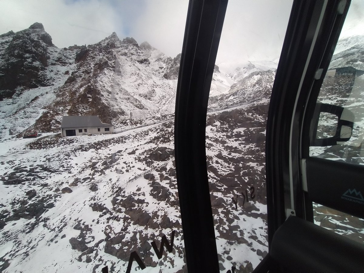 今日份的雪山❄️